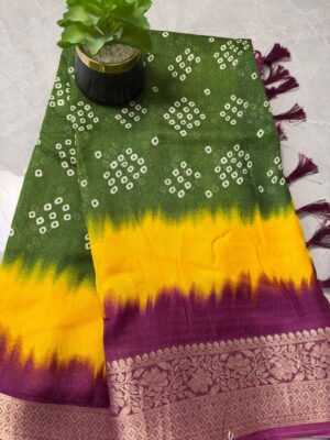 Tiranga bandhej mehndi