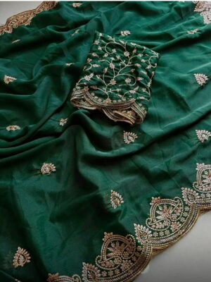 Tripura Saree SB31 - Green