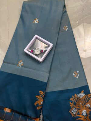 Fulwanti Saree SB46 - Petrol Blue