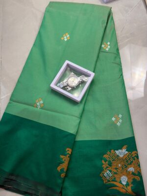 Fulwanti Saree SB51 - Parrot Green